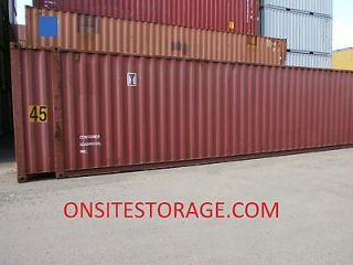   High Cube Steel Storage Container Shipping Cargo Conex Seabox Dallas