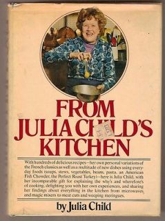 1978 Vintage Cookbook Julia Child From Julias Kitchen RECIPE Book 