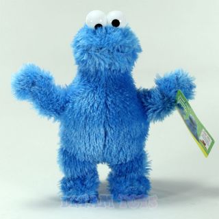 Sesame Street Muppets Cookie Monster 8 Fuzzy Plush Doll   Stuffed 