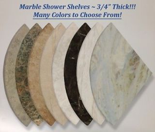 Marble, Travertine, & Granite Shower Shelves 8 x 8 x 3/4 thick