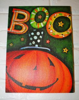 NEW HALLOWEEN JACK O LANTERN PUMPKIN PICTURE PRINT DECORATION LIGHTS 