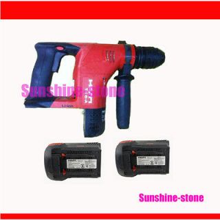   te6 a 36v rotary hammer drill +2pcs CPC 36V/3.3Ah B36 LI ION BATTERIES