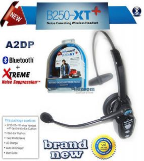 Blue Parrot B250XT Plus Bluetooth Headset ,A2DP Support, B250 NEW