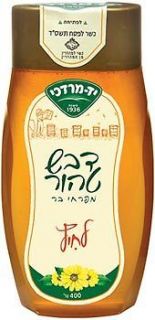Israeli Pure Honey Wildflower Yad Mordechai Honey in Squeezable Bottle 