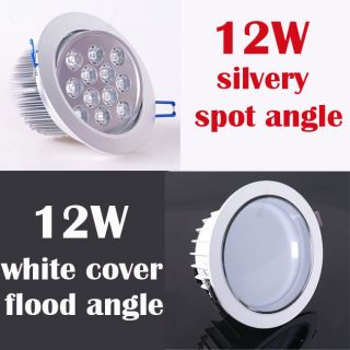 12W LED Ceiling Fixture Recessed lamp Bulb Down light Dimmable/Non 