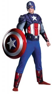   CLASSIC MUSCLE ADULT MENS COSTUME Marvel Avenger Party Halloween
