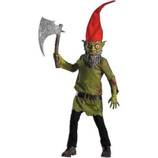 Evil Gnome Child Costume Troll Scary Spooky Weird Monster Boy