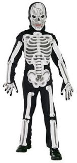 Scary Eva Skeleton Childrens Halloween Costume