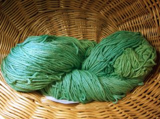 Handpainted Silk/Cotton Yarn   DK Weight  CANOPY