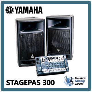 Yamaha STAGEPAS 300 Portable PA Public Address System. New C stock