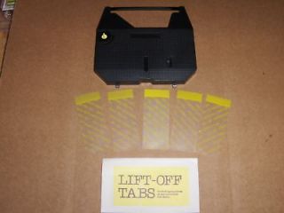 Olivetti RT7500 Typewriter Ribbon and Correction Tabs