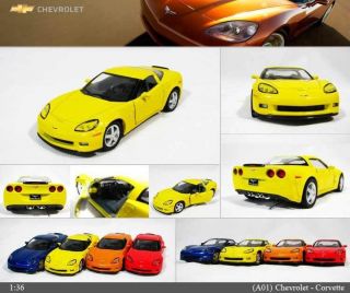 Chevrolet Corvette Z06 136 Color selection Diecast Mini Cars Toys 