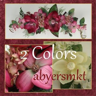   Hydrangea Dogwood Silk Swag Flowers 28~SALE~ Artificial Arrangements