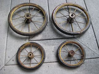 buggy wheels in Antiques