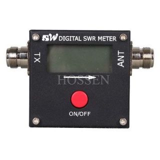   VHF/UHF Power&SWR Meter 120W LCD Display with High Performan​ce CPU