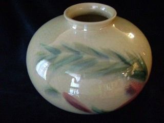 Fiat Au Canada Pottery Crackle Glazed Vase