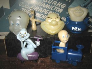 RARE HTF CASPER THE FRIENDLY GHOST COLLECTABLE FIGURES LOT ,  SOLD 