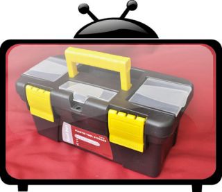   Mini Multifunctional Plastic Tool Storage Box for Leather Craft Tools