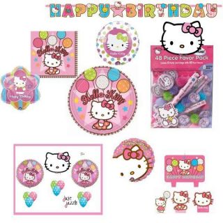 Hello Kitty Birthday Party Supplies You Pick Plates Balloons Decor 