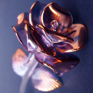 crystal figurine rose
