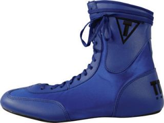 Boxing Shoes Title New Low Top Blue Sneakers Boots
