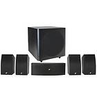 NEW 5 Speaker Surround Sound Home Theater Set.w 12 Powered Subwoofer 