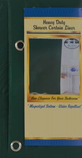 Yellow/Gold Fabric Double Swag Shower Curtain+Window Curtain SET+VINYL 