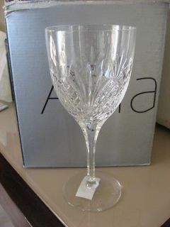 Atlantis Crystal Magellan Wine Goblets NEW in Box 7 1/2 high x 3 
