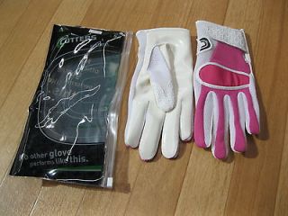 Cutters Adults Original Receiver Football Gloves   Pink/White   Small 