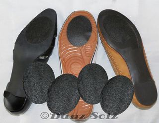 Danz Solz 2 Pair Stick on Dance Soles for Dancing Ballroom Dance Shoes