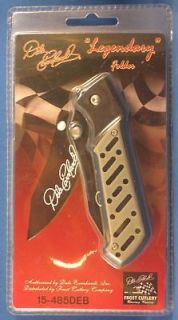 DALE EARNHARDT #3 LEGENDARY FOLDER POCKET KNIFE 4 1/2 CLOSED NEW 