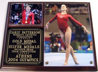 Carly Patterson Gold Medal 2004 Athens Olympics Womens Gymnastics 