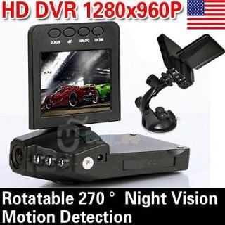  720P Vehicle IR Car Dash Camera Road Recorder Dashboard DVR Brand New