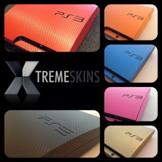 PS3 slim Textured Skins  Full Body Wrap  By XtremeSkins, decal sticker 