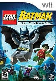 Used Wii Game Lego Batman The Video Game
