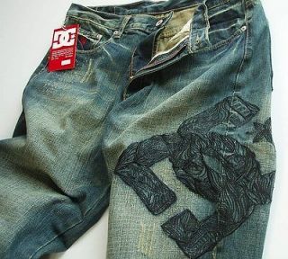 Brand New Dc Shoes Straight Fit Denim mens jean size W38