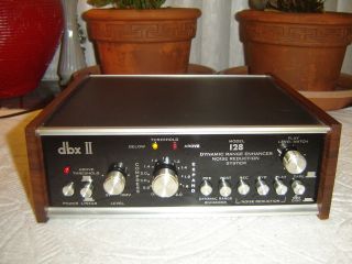 DBX II 128 Dynamic Range Enhancer, Noise Reduction, Vintage Unit, 240 