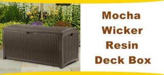 deck storage box in Patio & Garden Furniture