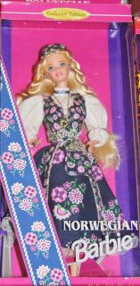 New Norwegian Barbie Dolls of the World Pink Box Dress Shoes *Make 