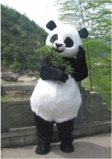 New PANDA BEAR Mascot Costume Fancy Party dress dance Cosplay Plush
