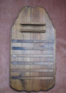 Vintage Wood Calender Changable Months 6 Month Pieces Reversable 31 