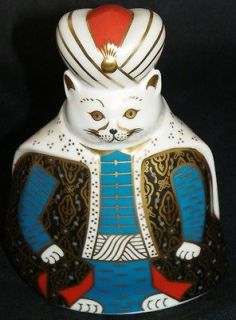 royal crown derby cat in Pottery & Glass