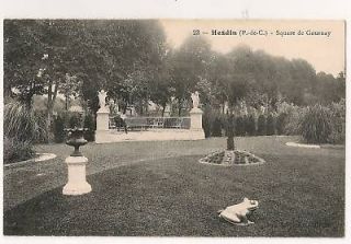 Hesdin Square de Gournay Vintage Postcard 0090