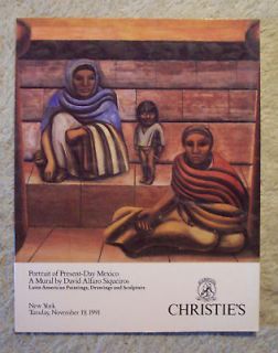 CHRISTIES A PORTRAIT BY DAVID ALFARO SIQUEIROS