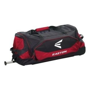   Stealth Core Red Wheeled Catchers Equipment Bag Baseball / Softball