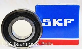 6302 RS, SKF Brand Bearing 6302 2RS1, 15x42x13, NEW