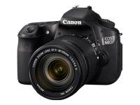 Canon EOS 60D 18.0 MP Digital SLR Camera   Black (Kit w/ EF S IS 18 