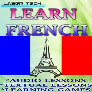 LEARN TO SPEAK FRENCH COMPLETE LANGUAGE COURSE DVD AUDIO+TEXTUAL+GAMES 