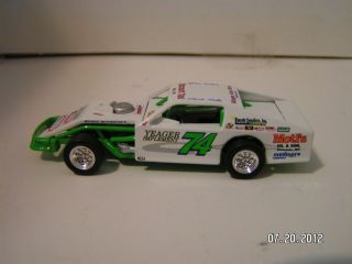 64 ADC #74 Mark Noble Modified Dirt Late Model Race Car Diecast