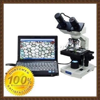 Digital Camera Biological Compound Binocular Microscope 40X 1000X 